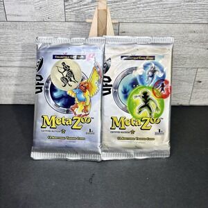 MetaZoo Wilderness 1st Edition Booster  Pack Factory Sealed  Lot Of 2‎